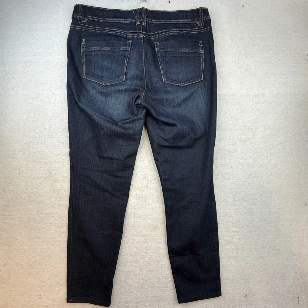 Democracy AB Tech Dark Wash Skinny Jeans‎ Womens 16 Blue Denim Stretch Classic
